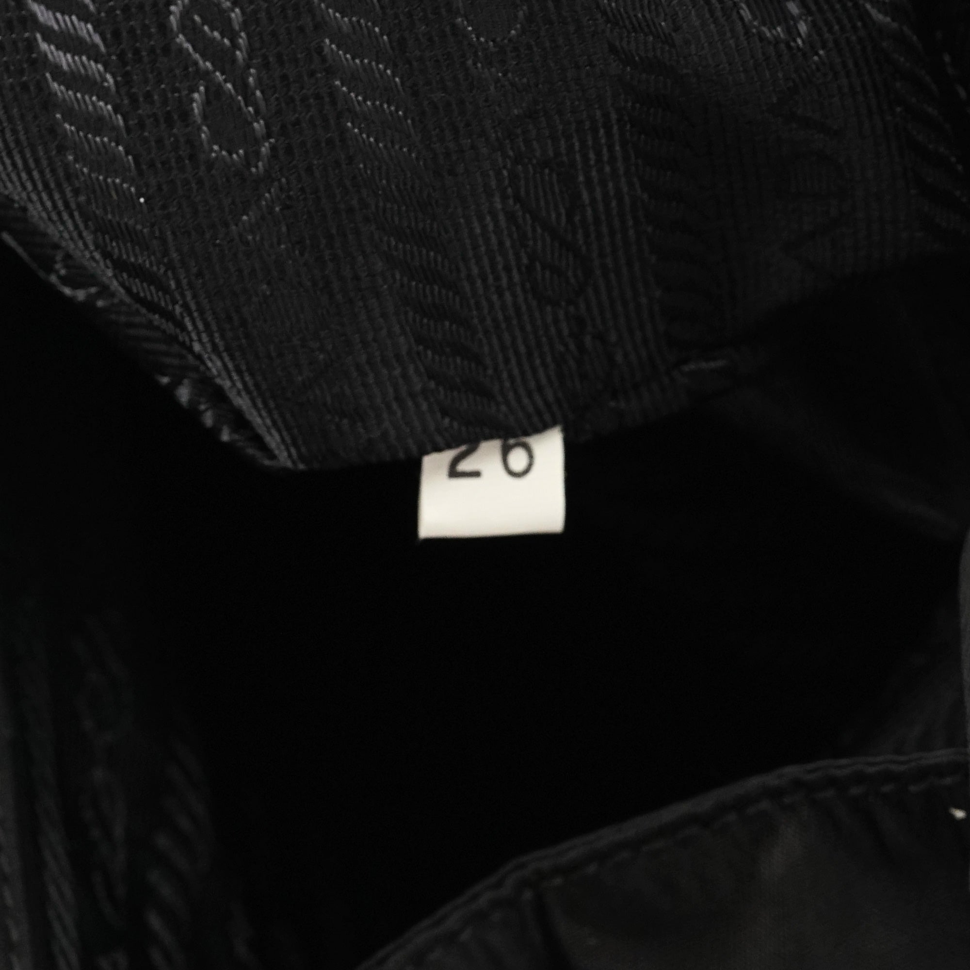Prada Black Tessuto Nylon Tote Bag