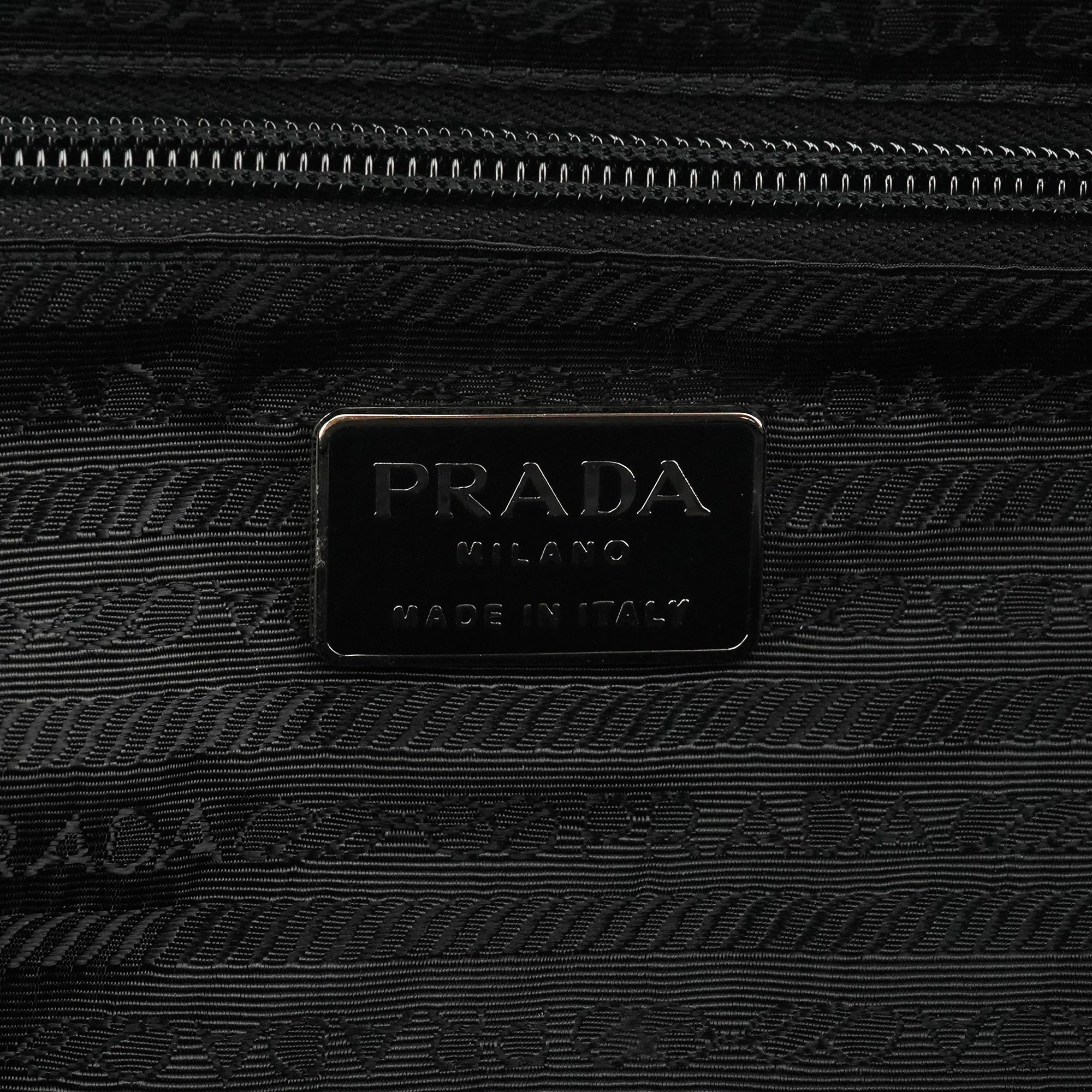 Prada Black Tessuto Nylon Tote Bag