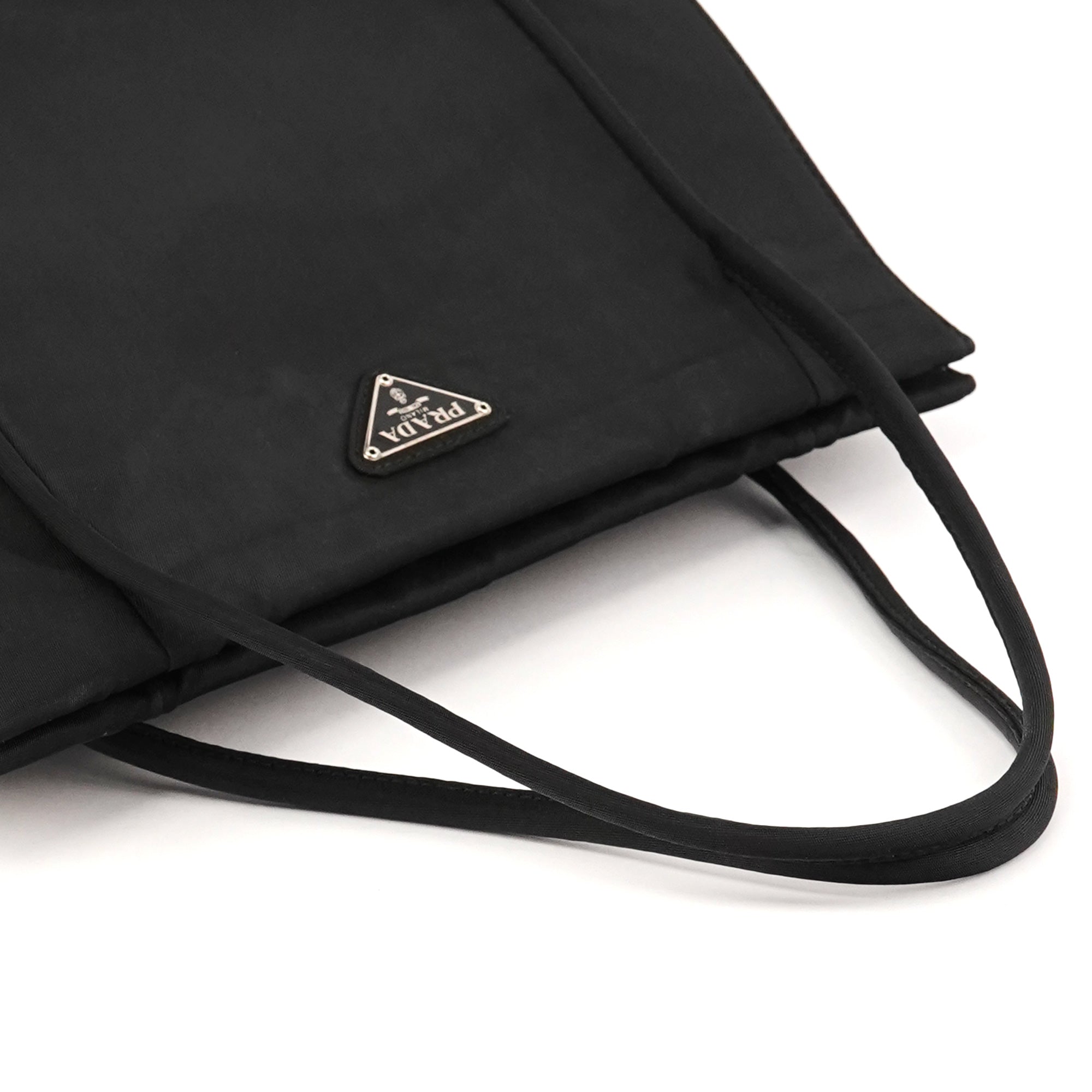 Prada Black Tessuto Nylon Tote Bag