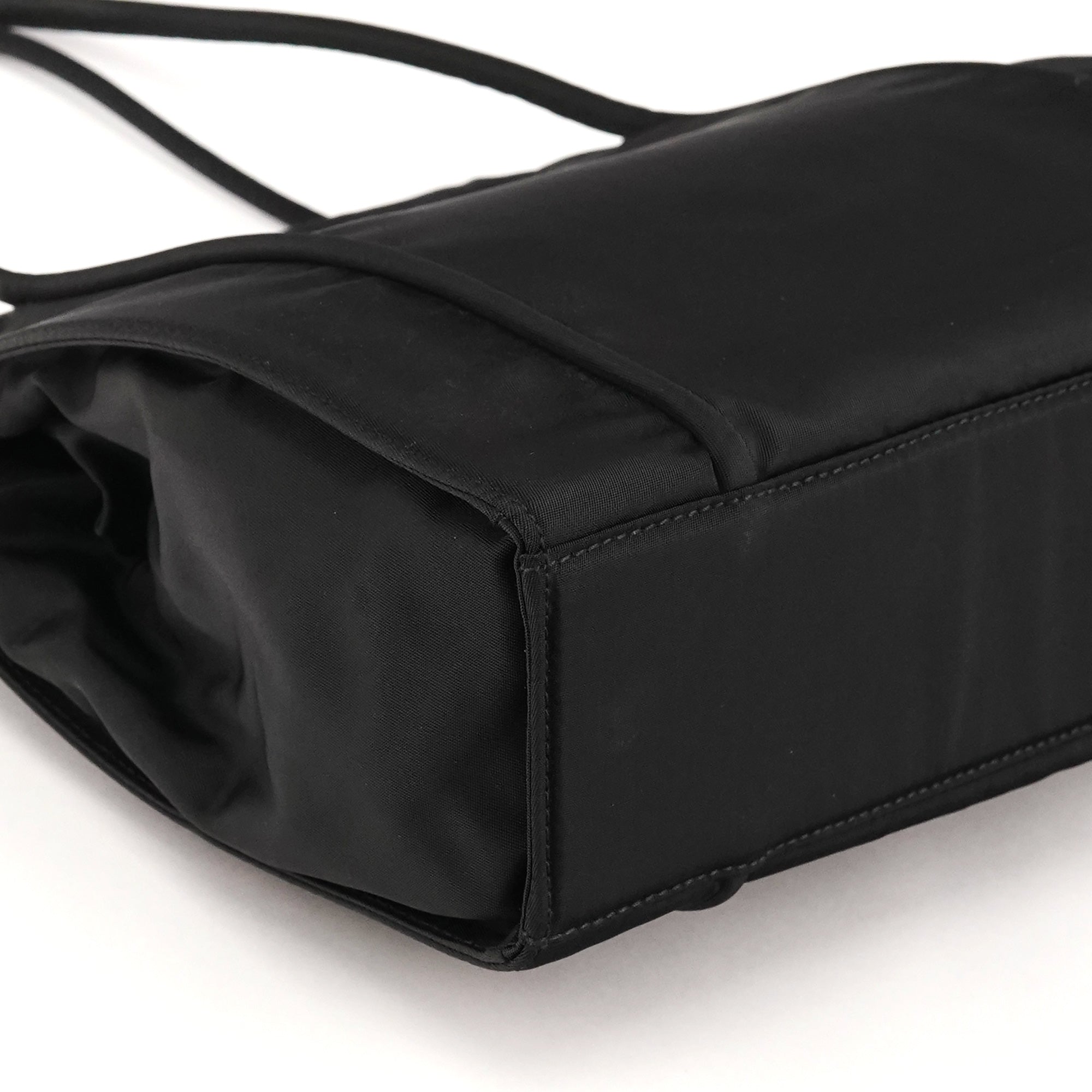 Prada Black Tessuto Nylon Tote Bag