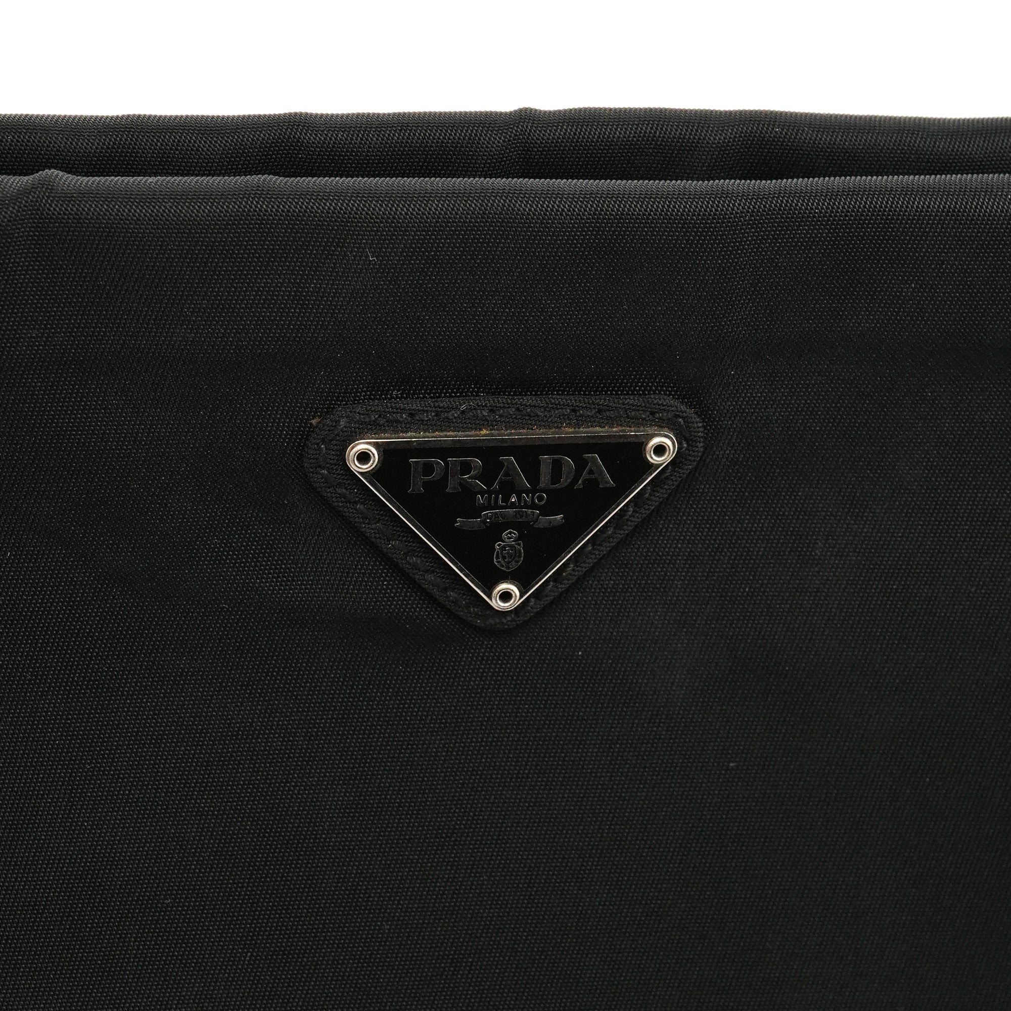 Prada Black Tessuto Nylon Tote Bag