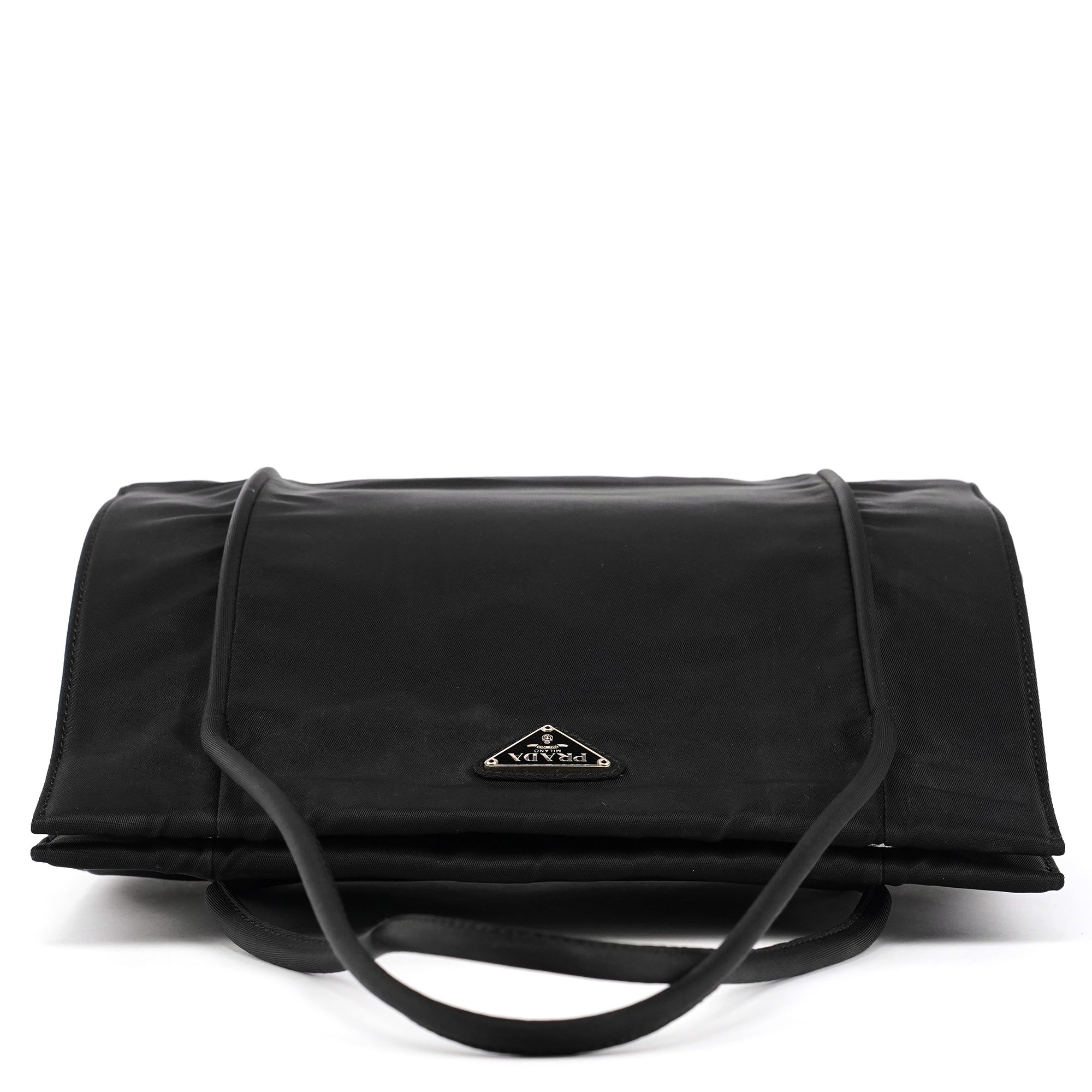 Prada Black Tessuto Nylon Tote Bag