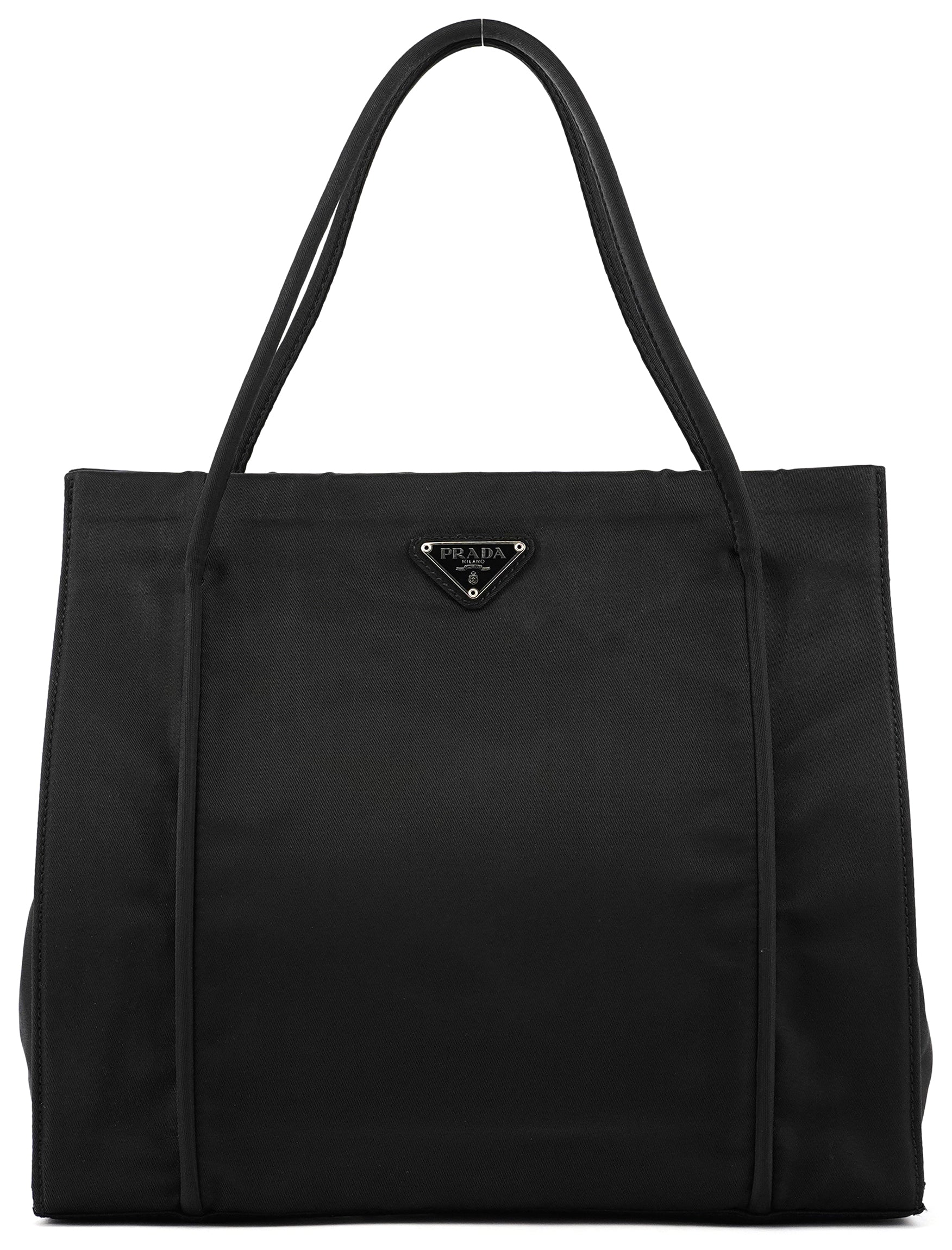 Prada Black Tessuto Nylon Tote Bag