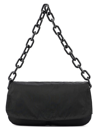 Prada Black Tessuto Plastic Shoulder Bag