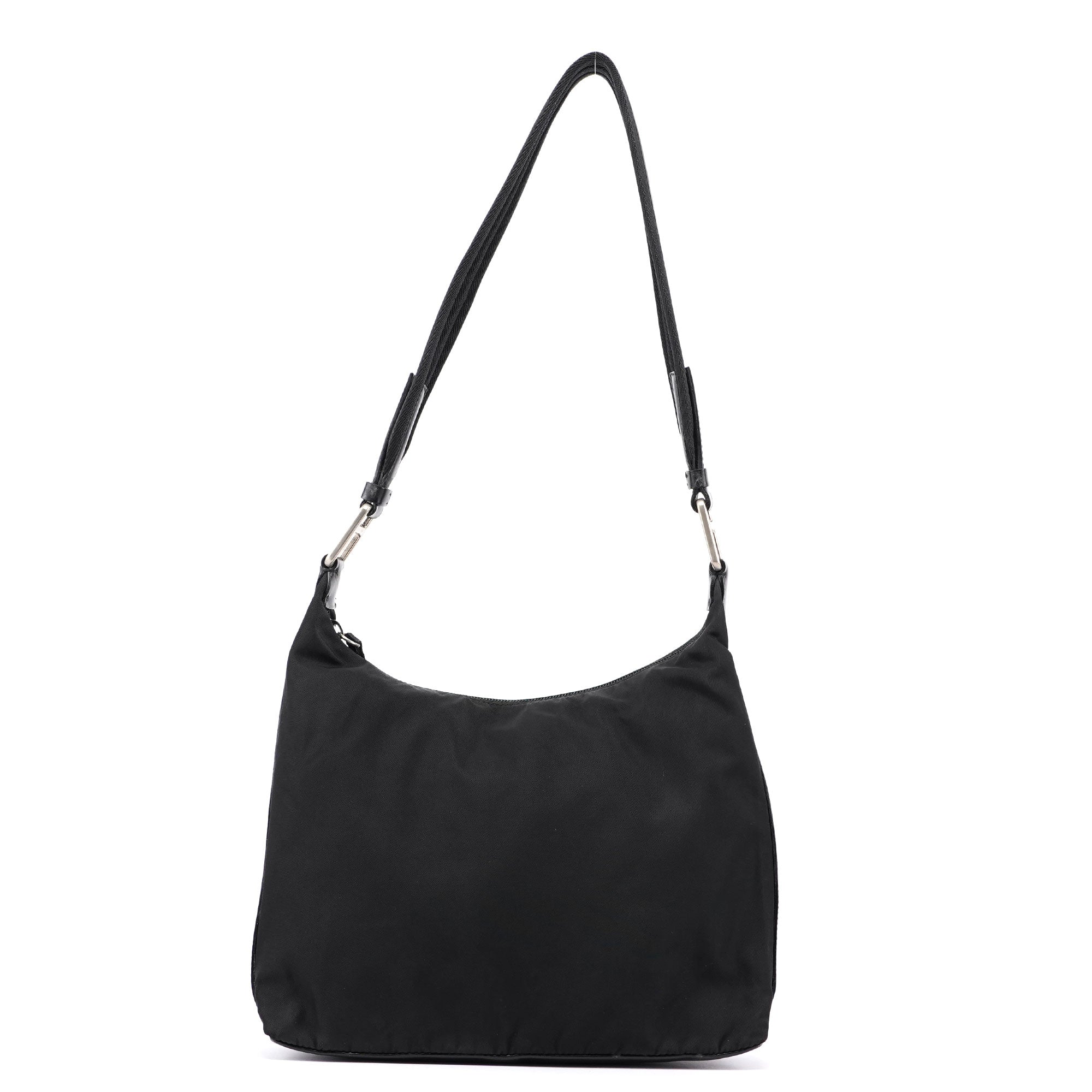 Prada Sac porté épaule Tessuto en nylon noir