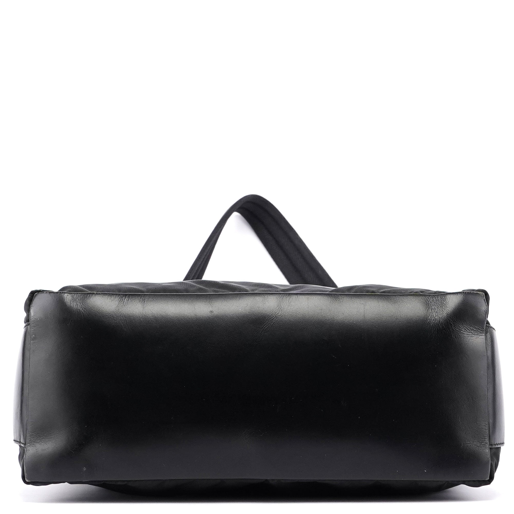Prada Sac porté épaule Tessuto en nylon noir