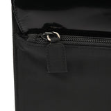 Prada Black Tessuto Spazzolato Nylon Top Handle Bag
