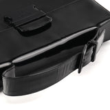 Prada Black Tessuto Spazzolato Nylon Top Handle Bag
