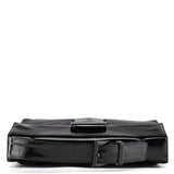 Prada Black Tessuto Spazzolato Nylon Top Handle Bag