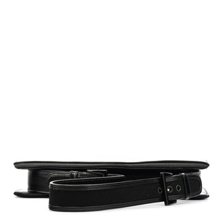 Prada Black Tessuto Spazzolato Shoulder Bag