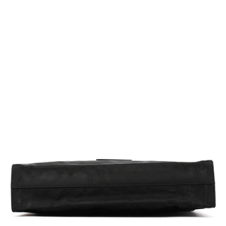 Prada Black Tessuto Spazzolato Top Handle Bag