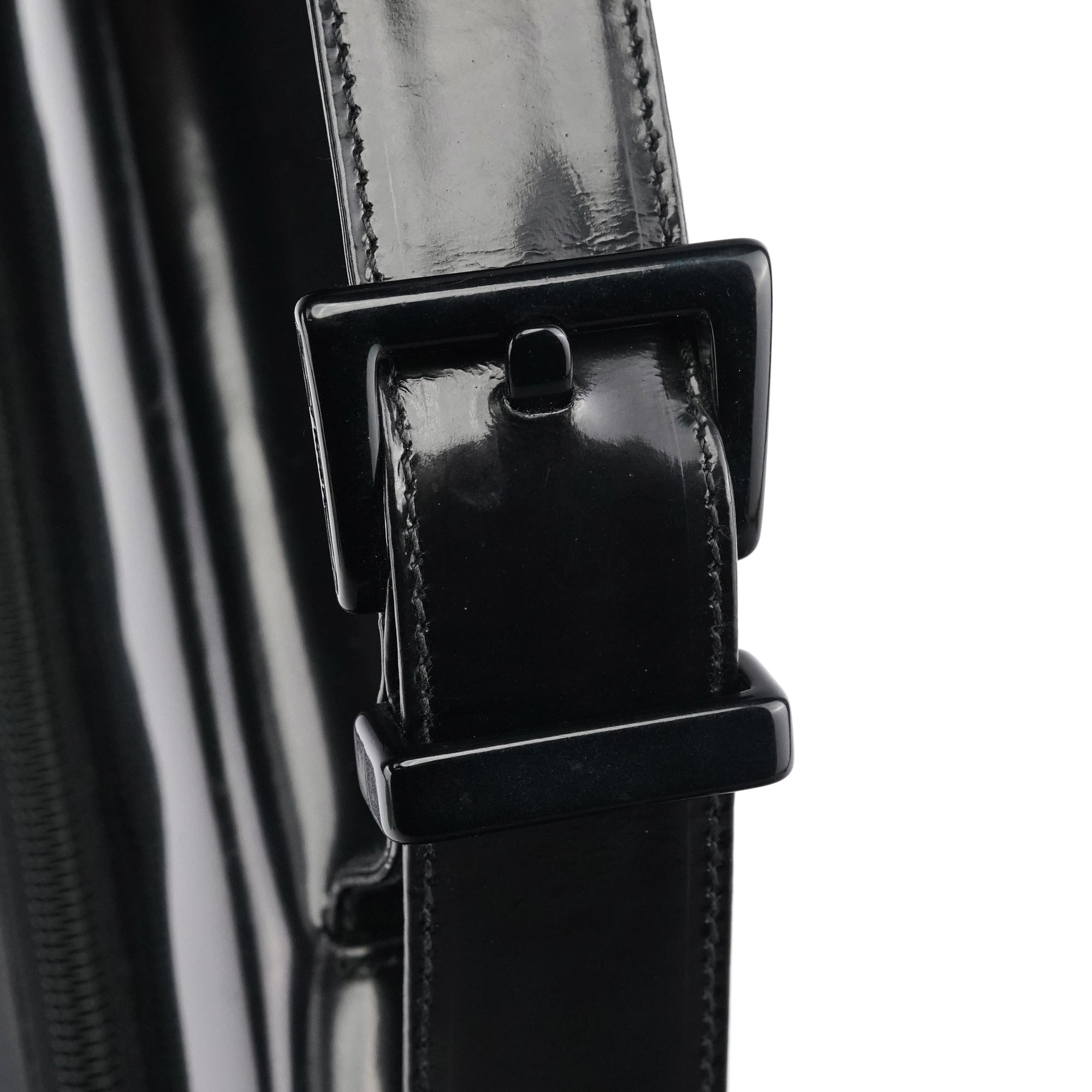 Prada Sac à poignée Tessuto Spazzolato en nylon noir