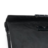 Prada Sac à poignée Tessuto Spazzolato en nylon noir
