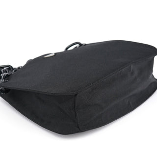 Prada Black Tessuto Swing Chain Shoulder Bag