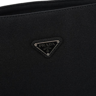 Prada Black Tessuto Swing Chain Shoulder Bag