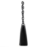 Prada Tessuto Swing Schultertasche mit Kette aus schwarzem Nylon