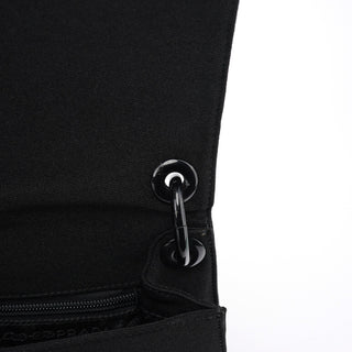 Prada Black Tessuto Swing Chain Shoulder Bag