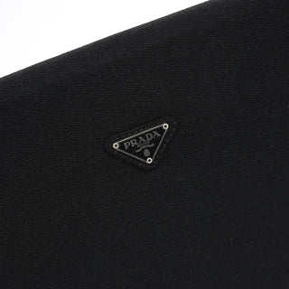Prada Black Tessuto Swing Chain Shoulder Bag