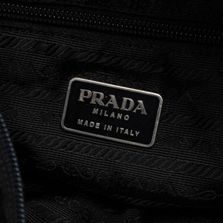 Prada Black Tessuto Tote