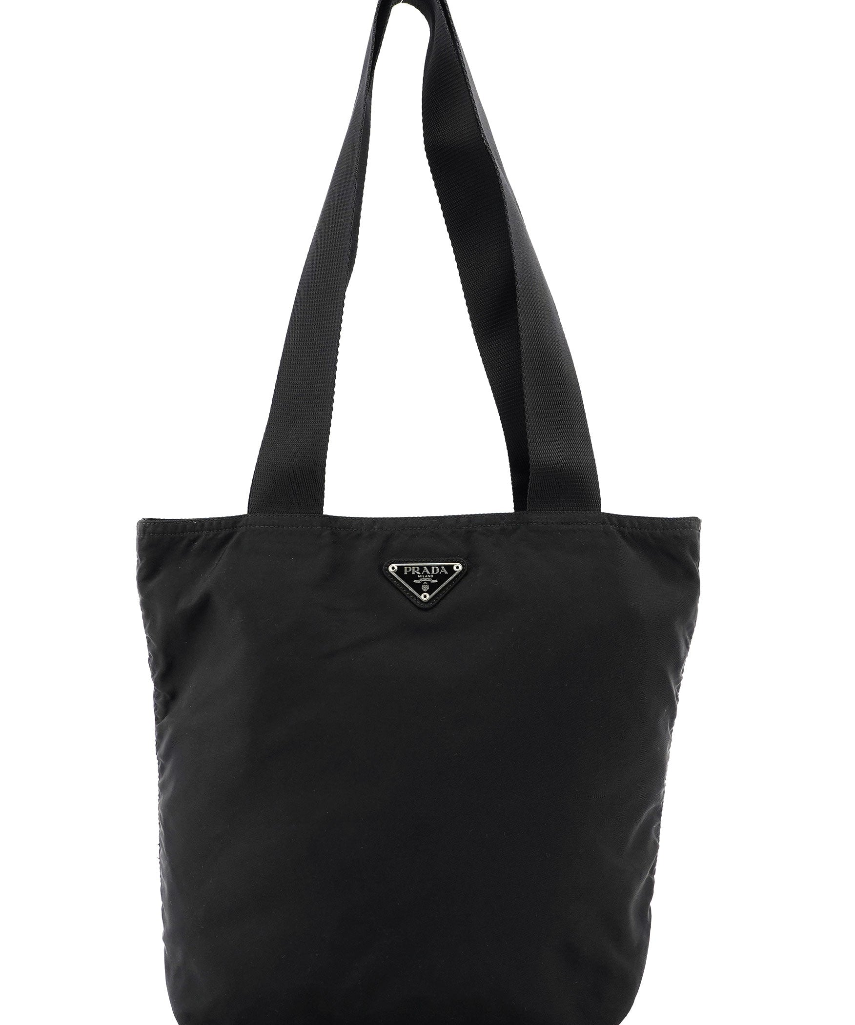 Prada Black Tessuto Tote