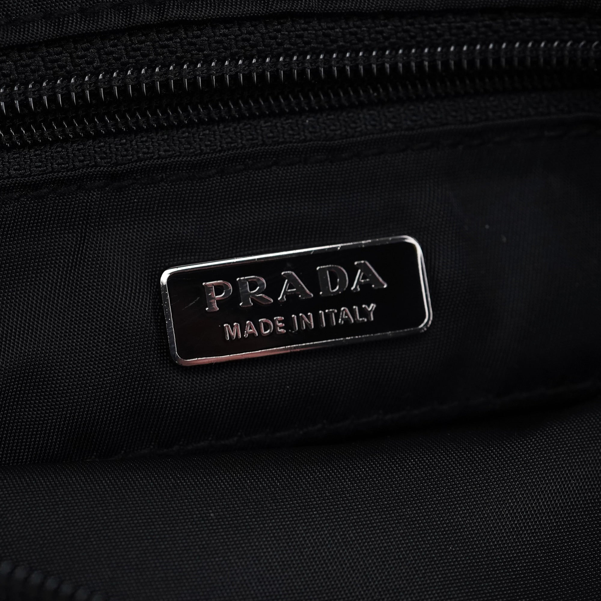 Prada Black Tessuto Tote Bag