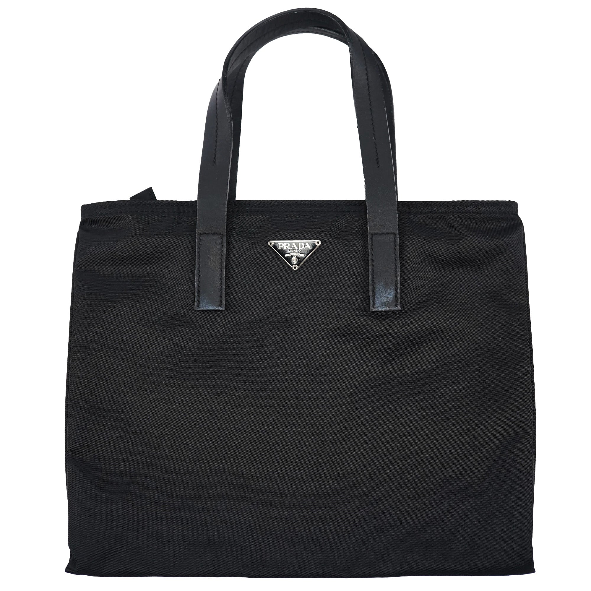 Prada Black Tessuto Tote Bag