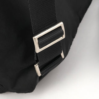 Prada Black Tessuto Vela Backpack Bag