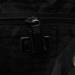 Prada Black Tessuto Vela Backpack Bag