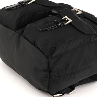 Prada Black Tessuto Vela Backpack Bag