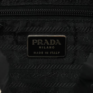 Prada Black Tessuto Vela Backpack Bag