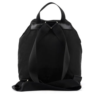 Prada Black Tessuto Vela Backpack Bag