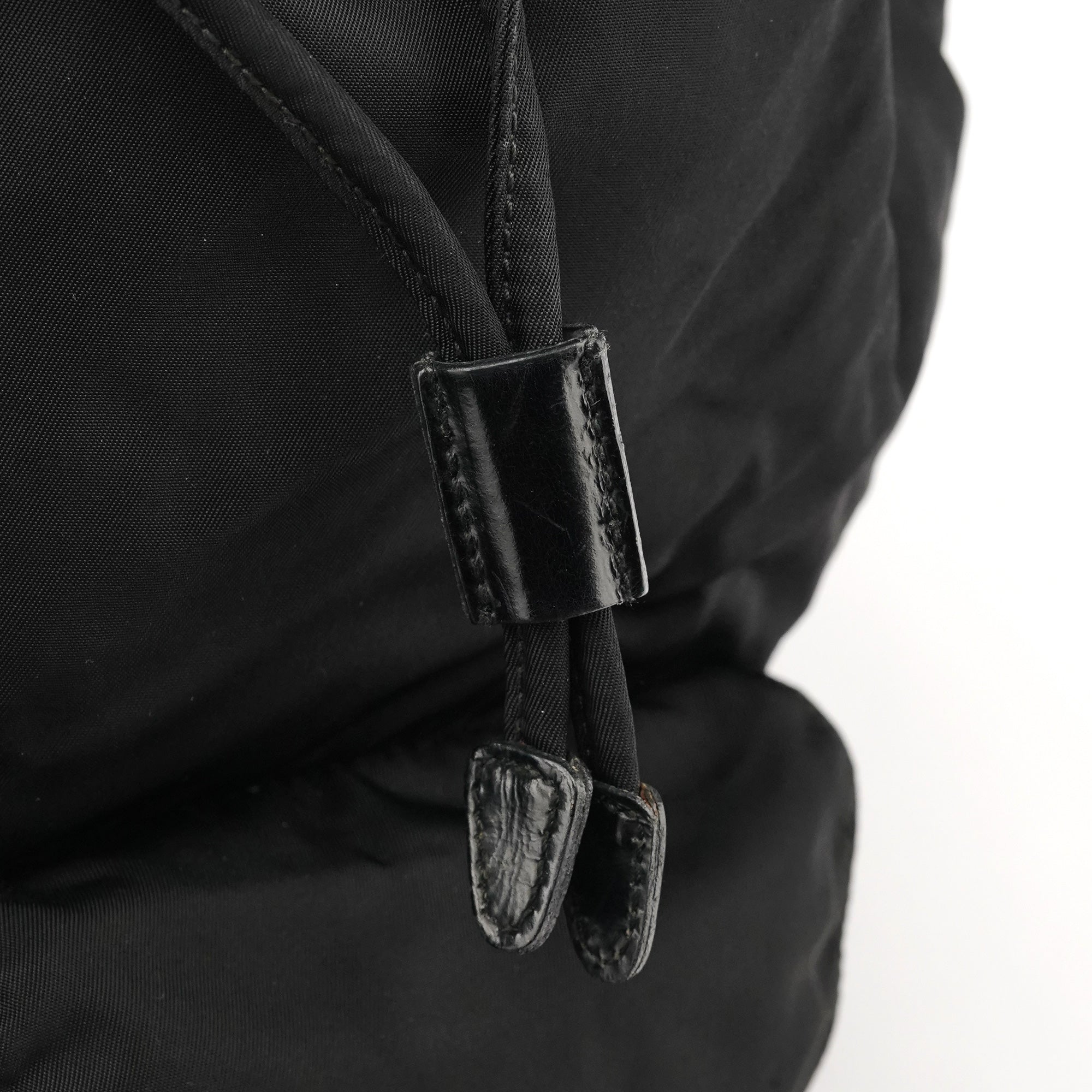 Prada B2811F Black Tessuto Vela Nylon Backpack