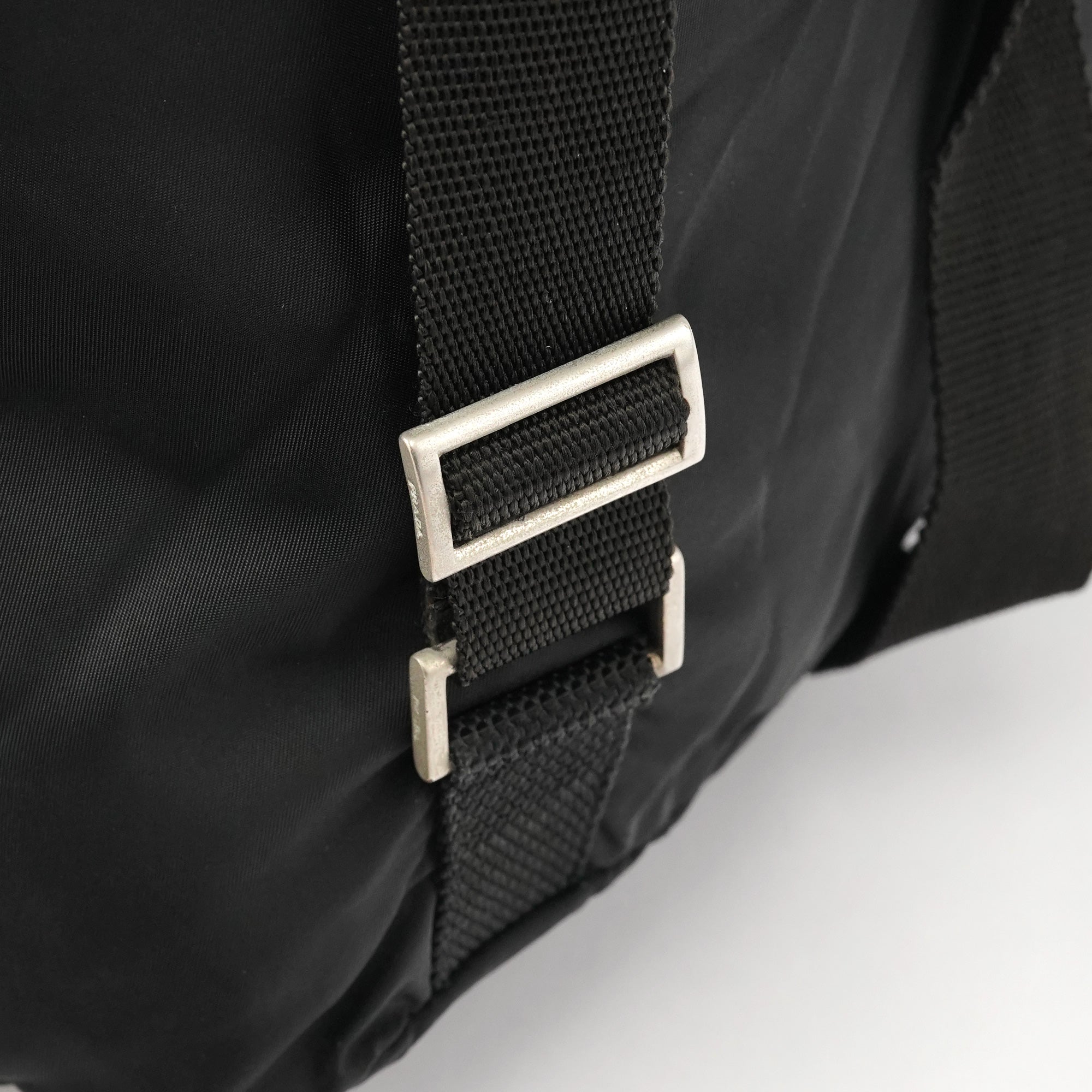 Prada B2811F Black Tessuto Vela Nylon Backpack