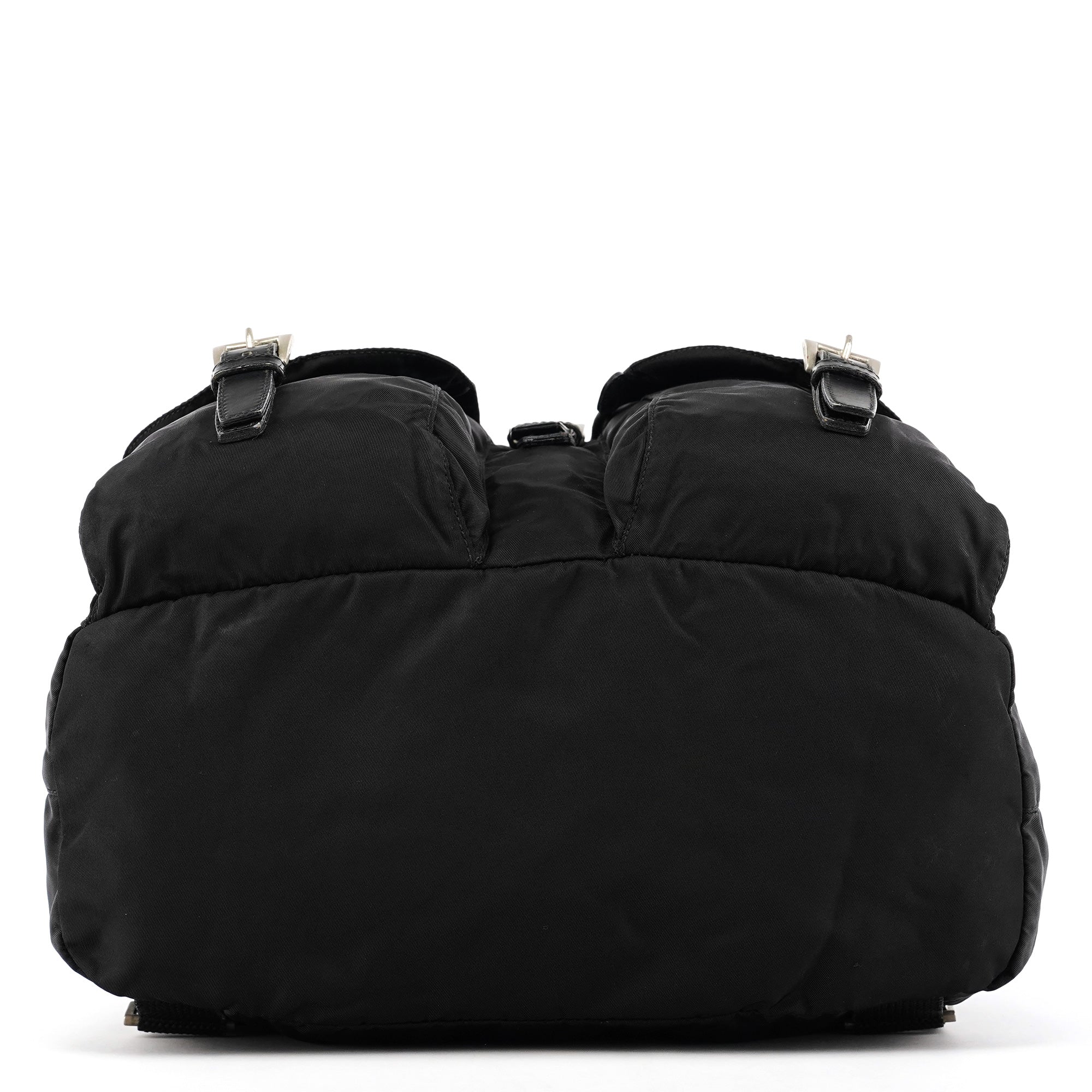 Prada B2811F Black Tessuto Vela Nylon Backpack
