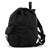 Prada B2811F Black Tessuto Vela Nylon Backpack