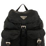 Prada B2811F Black Tessuto Vela Nylon Backpack