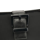 Prada Black Tessuto Vitello Nylon Shoulder Bag