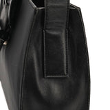 Prada Black Tessuto Vitello Nylon Shoulder Bag