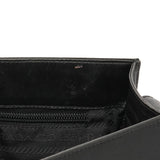 Prada Black Tessuto Vitello Nylon Shoulder Bag