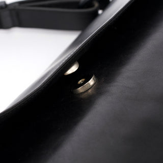 Prada Black Tessuto Vitello Shoulder Bag