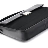 Prada Sac à poignée Tessuto Vitello noir