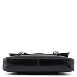 Prada Black Tessuto Vitello Tote Bag