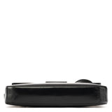 Prada Black Vitello Buckle Shoulder Bag
