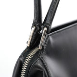 Prada Sac porté épaule Vitello Chic en cuir de veau noir