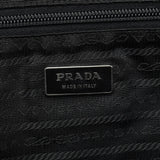 Prada Sac porté épaule Vitello Chic en cuir de veau noir