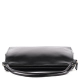 Prada Sac porté épaule Vitello Chic en cuir de veau noir
