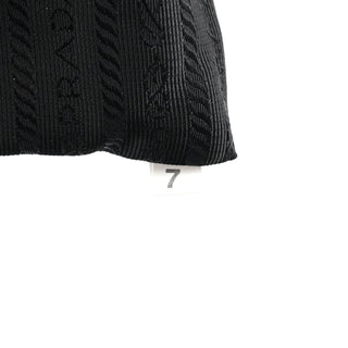 Prada Black Vitello Chic Shoulder Bag