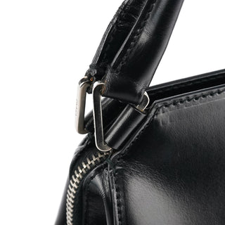 Prada Black Vitello Chic Shoulder Bag