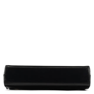 Prada Black Vitello Chic Shoulder Bag