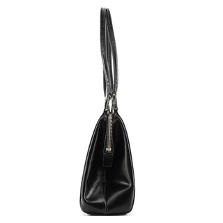 Prada Black Vitello Chic Shoulder Bag